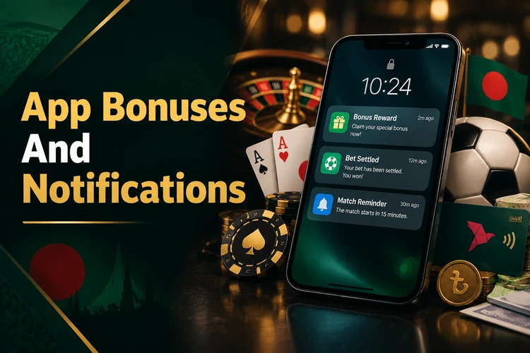 App Bonuses And Notifications