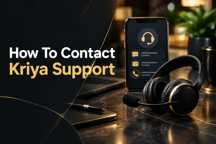 How To Contact Kriya Support