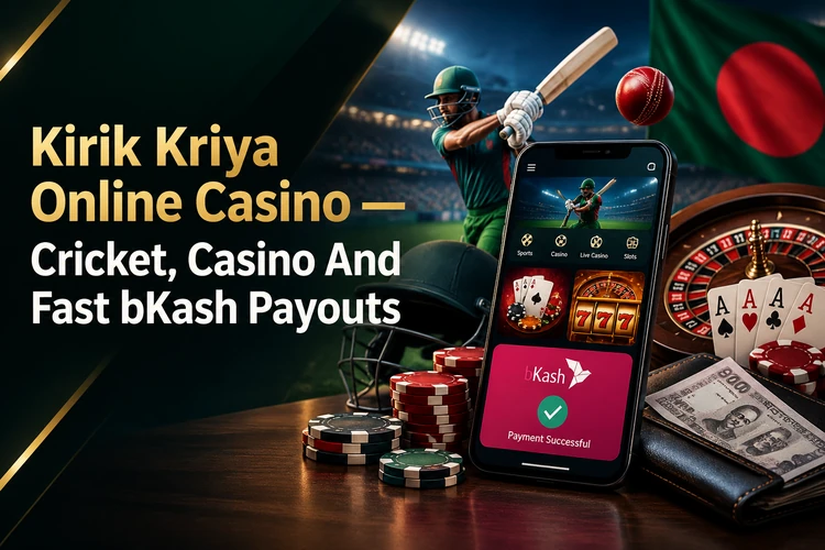 Kirik Kriya Online Casino — Cricket, Casino And Fast bKash Payouts
