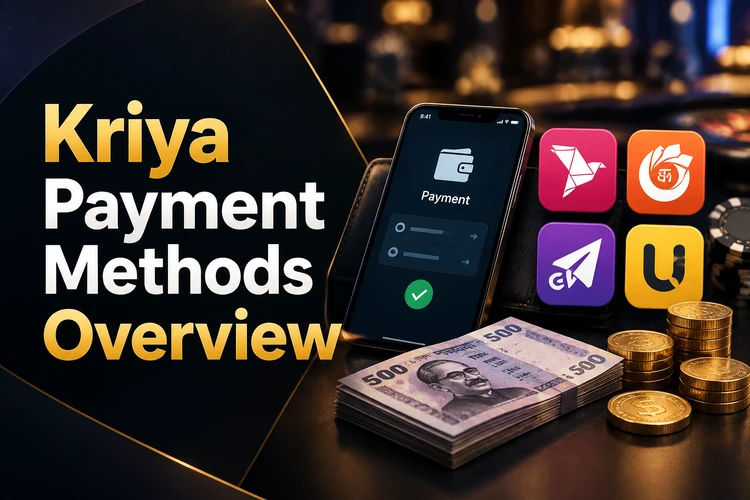Kriya Payment Methods Overview