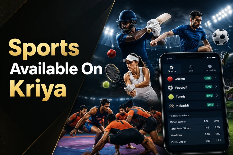 Sports Available On Kriya