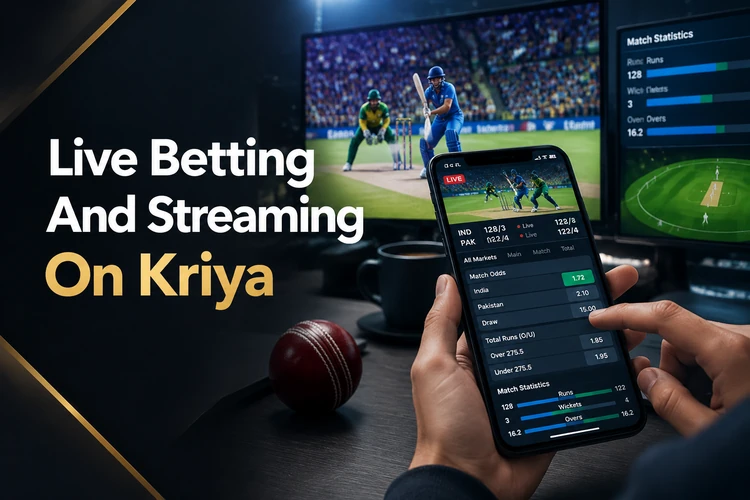 Live Betting And Streaming On Kriya